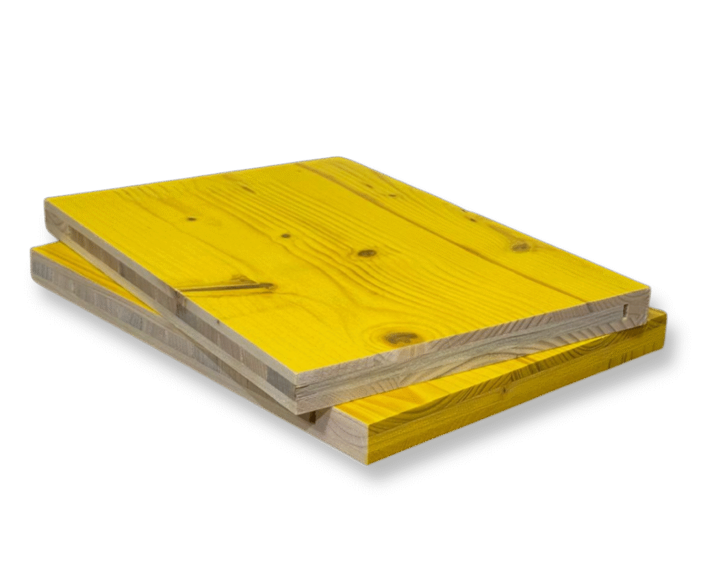 Třívrstvé bednicí desky